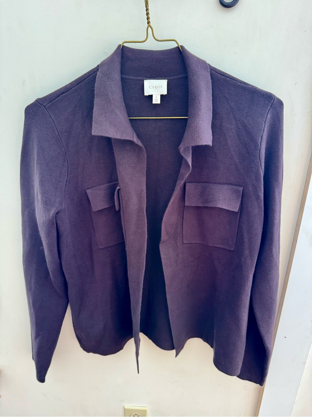 CYRUS Brown Cardigan